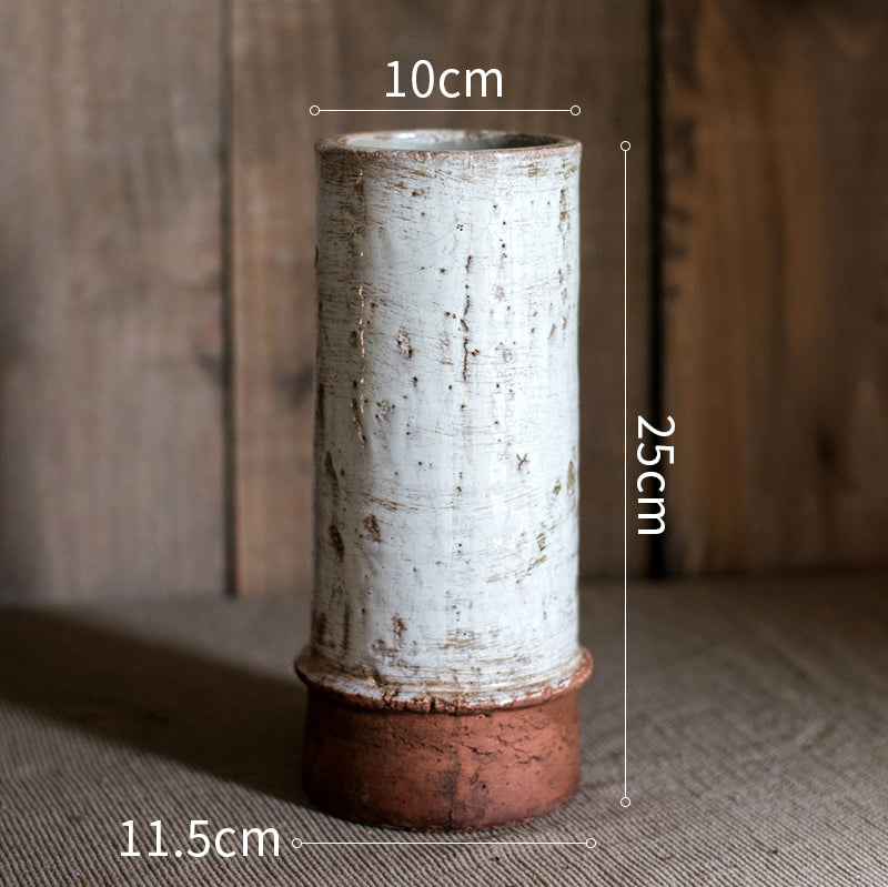 Rustic Ceramic Vase Set