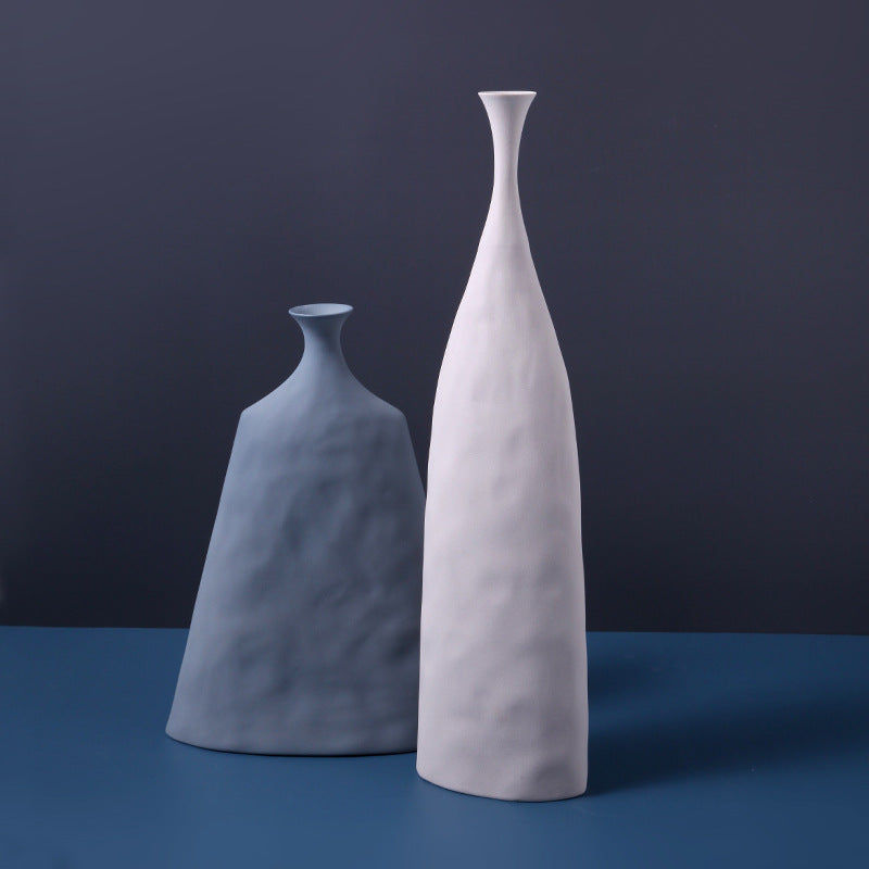 Nordic Minimalist Ceramic Vase Set