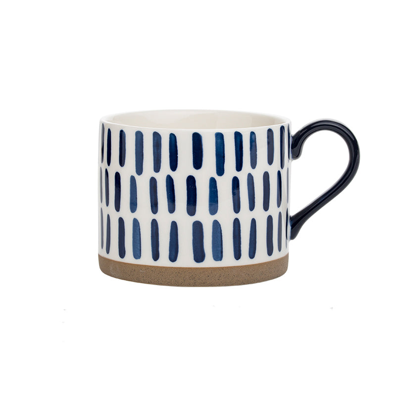 Classic Patterned Ceramic Mug