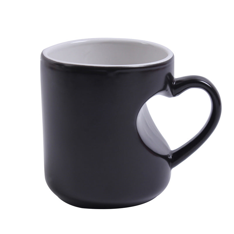 Heart Handle Ceramic Mug