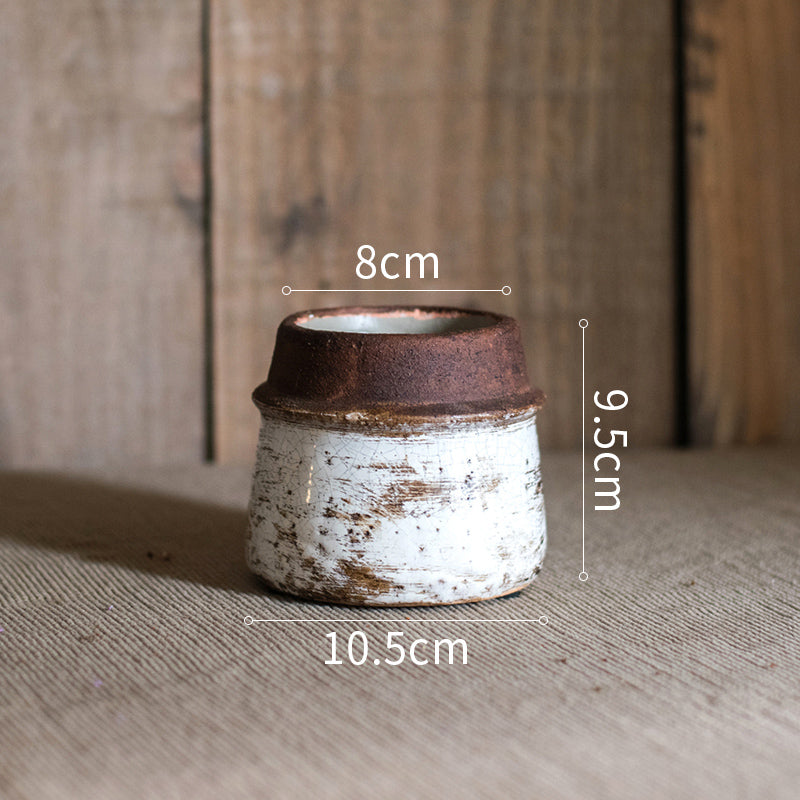 Rustic Ceramic Vase Set